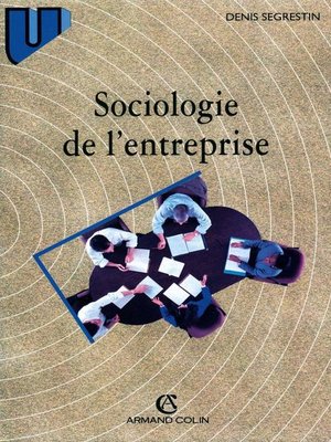 cover image of Sociologie de l'entreprise